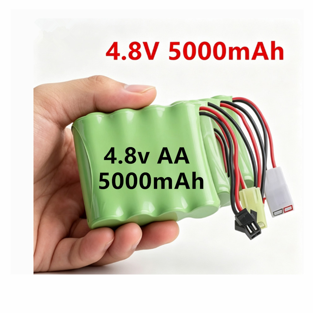 Rc Hobby Light - AA 4.8v 5000mah Rechargeable NiMH Battery
