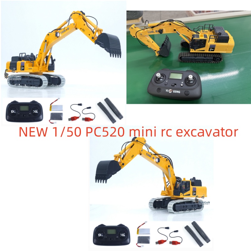 Rc Hobby Light - 1/50 Mini RC Digger PC520 Electric