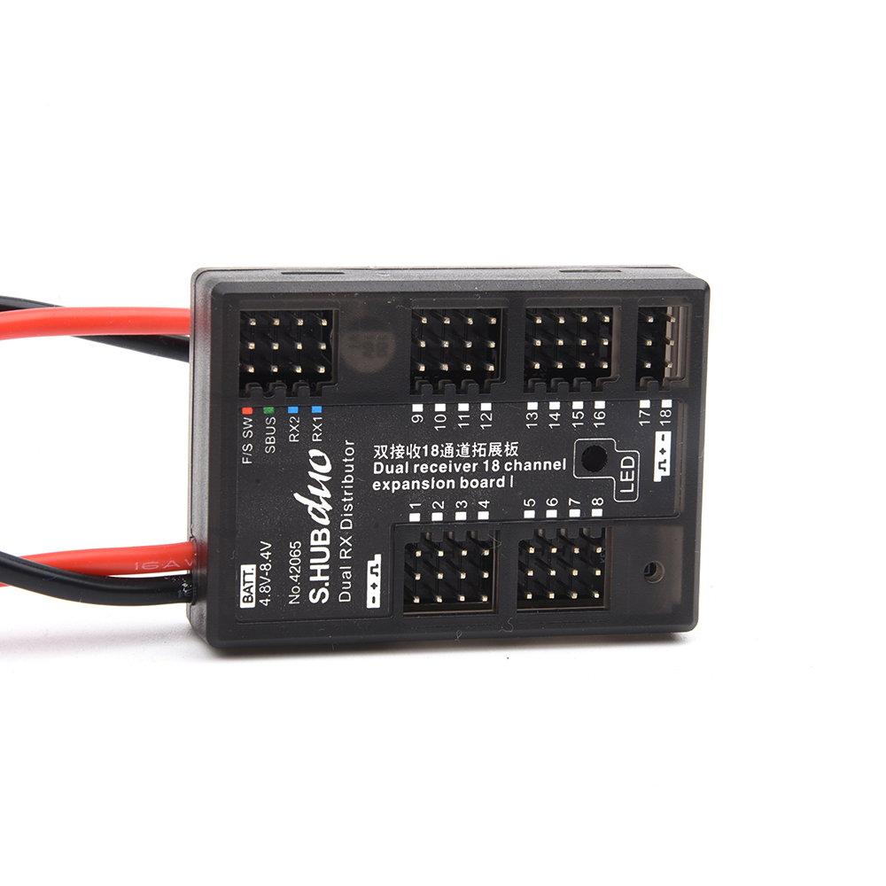Hobby Queen Rc - Dual Receiver 18 Channel Expansion Board