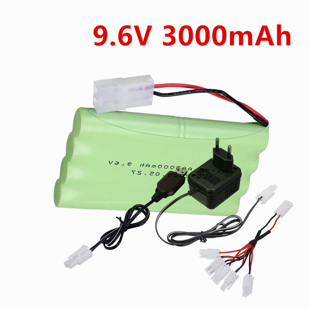 Rc Hobby Light - 9.6V 3000mah NiMH Battery or 9.6V