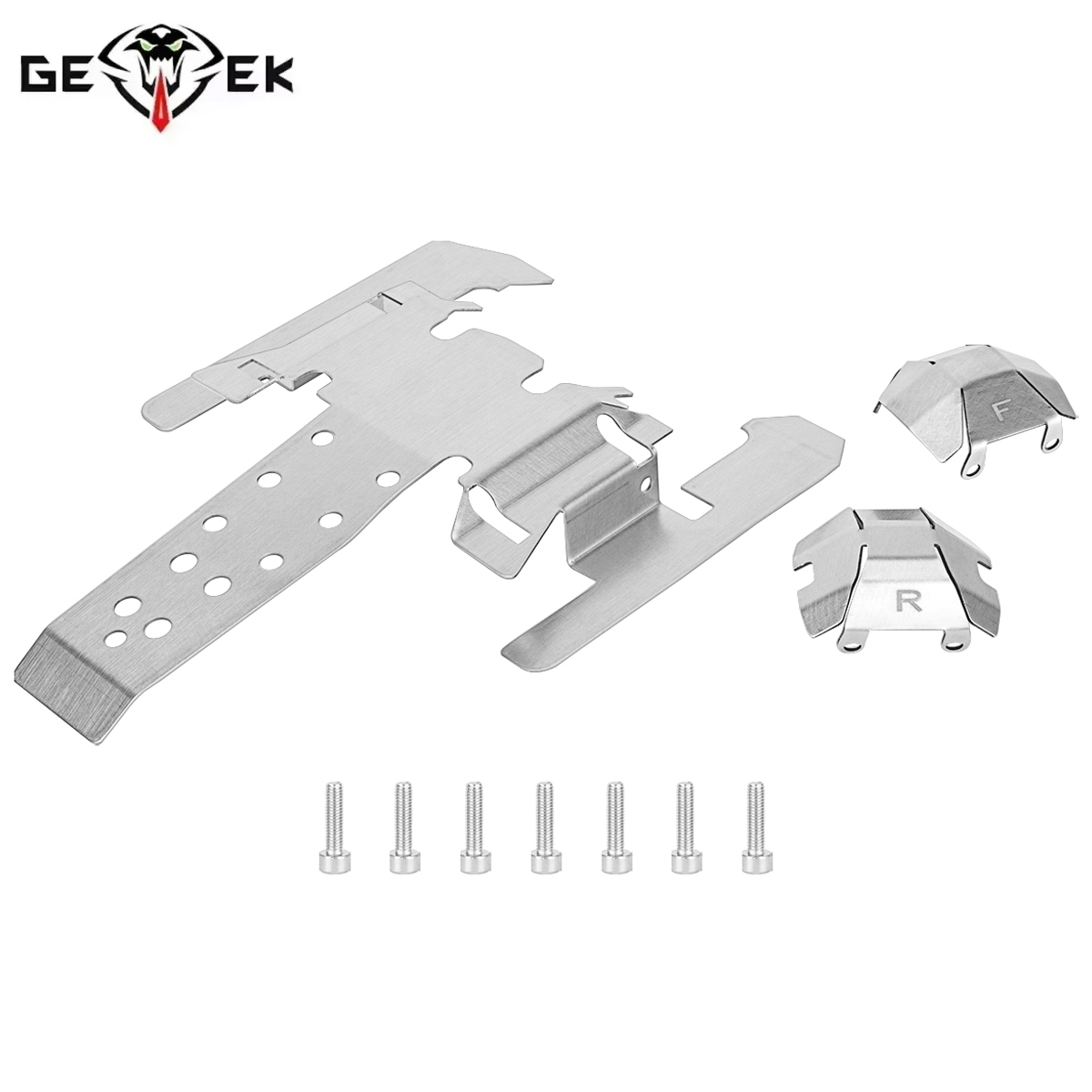 Rc Hobby Zone - Stainless Steel Skid Plate Chassis Armor