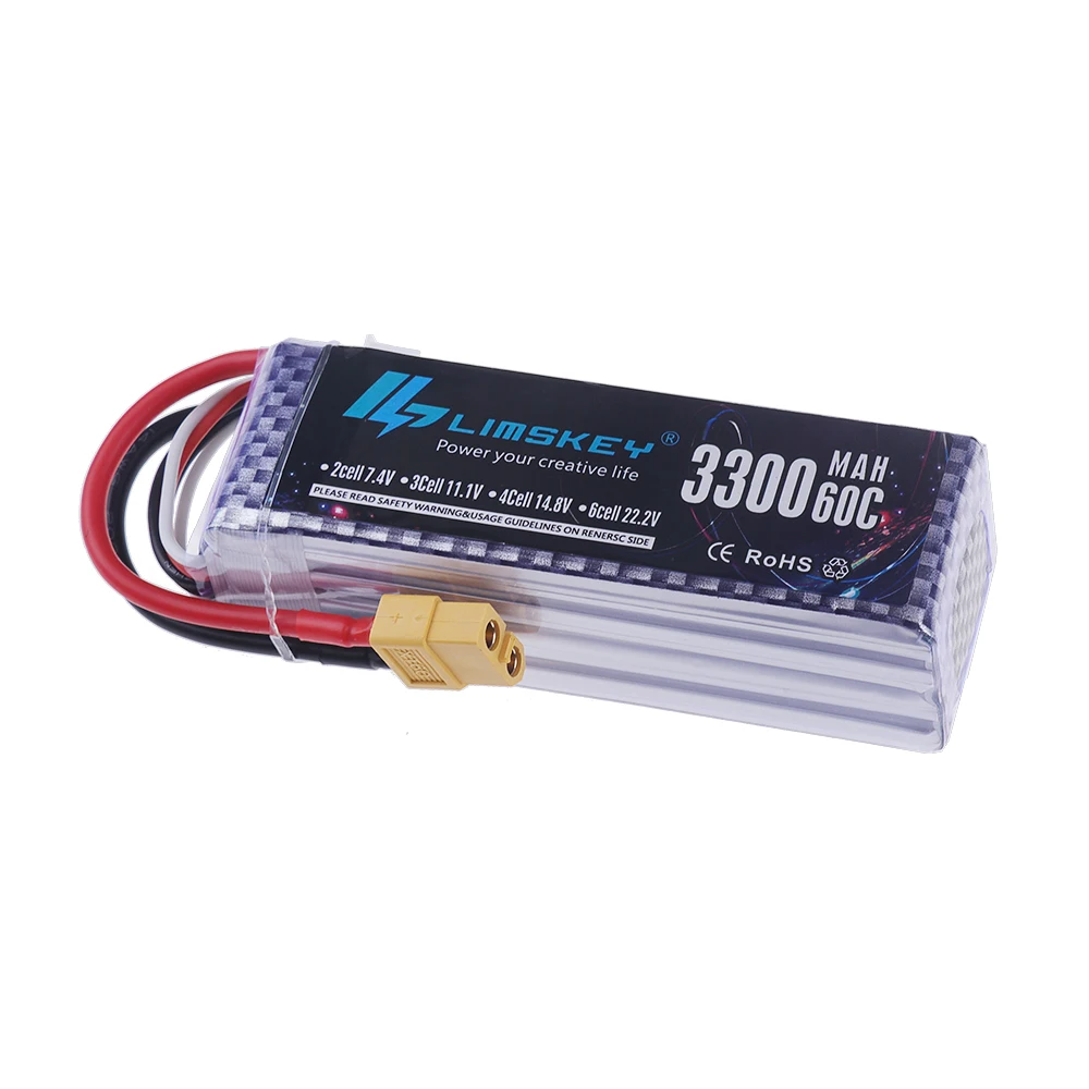 4S LiPo Battery 14.8V 3300mAh  - Hobby Rc Quadcopters recension och pris