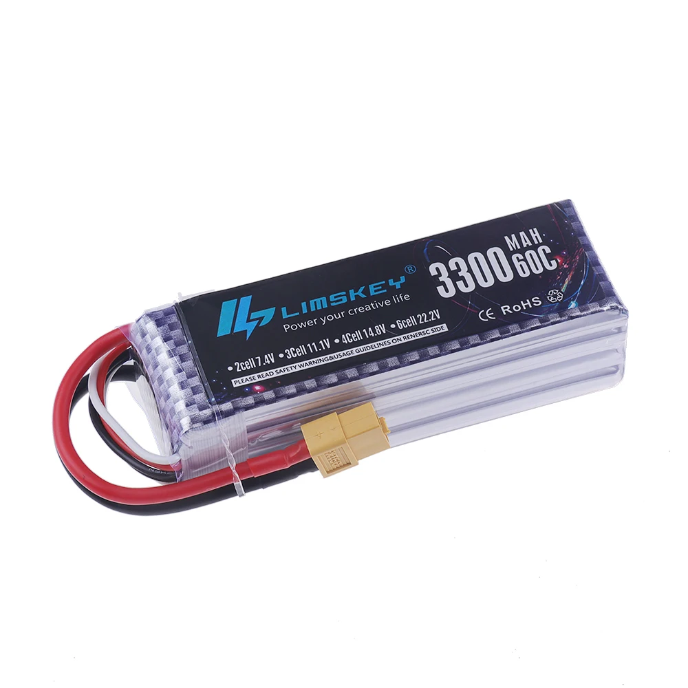 4S LiPo Battery 14.8V 3300mAh  - Hobby Rc Quadcopters recension och pris