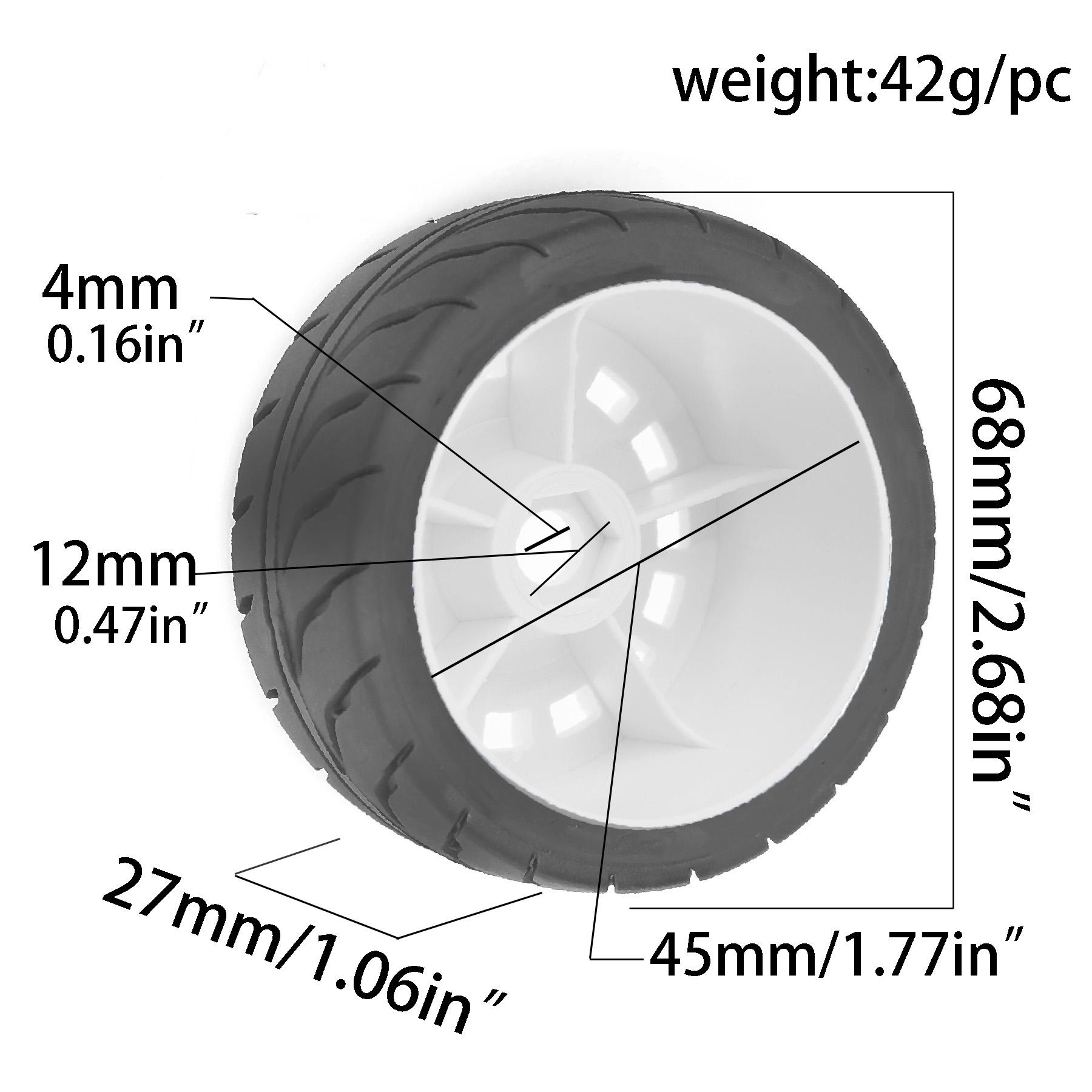 1/10 RC On Road Touring Tires  - Rc Hobby Drift Car recension och pris