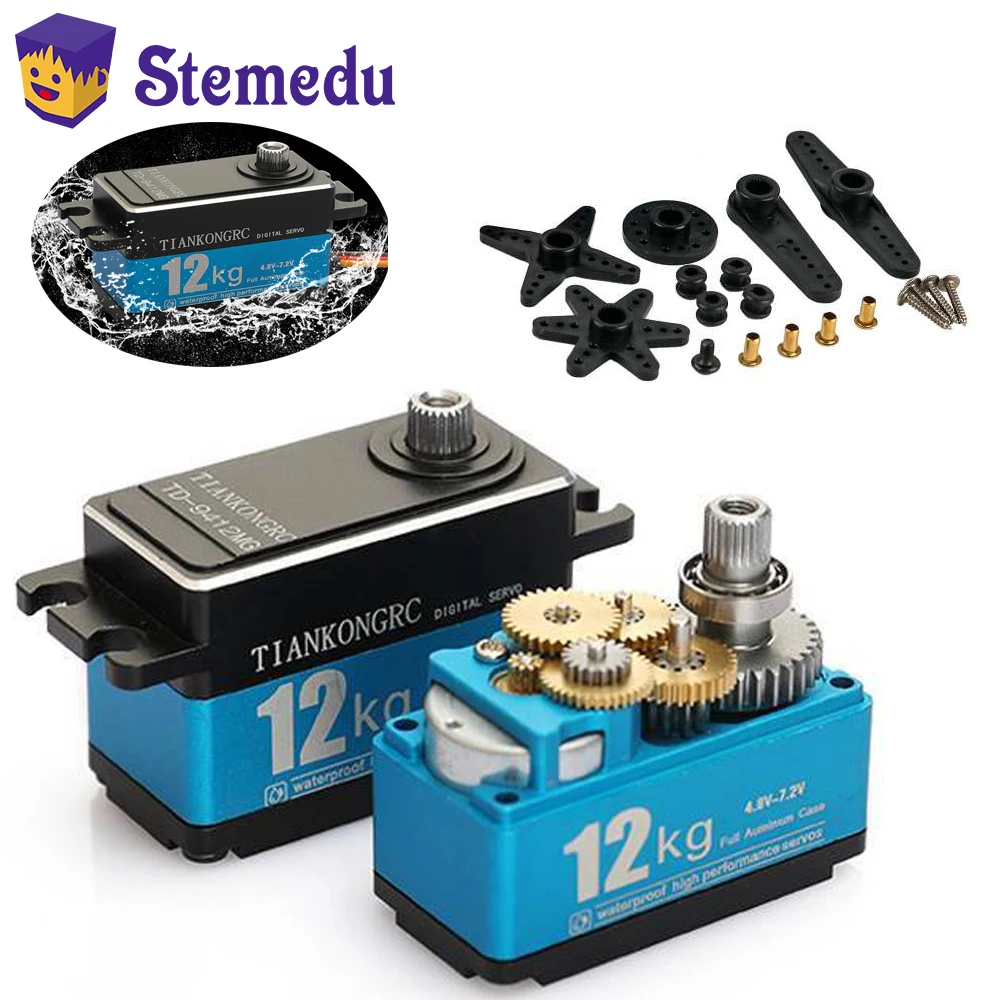12KG TD-9412MG High Torque Ful - Servo Metal Gear recension och pris