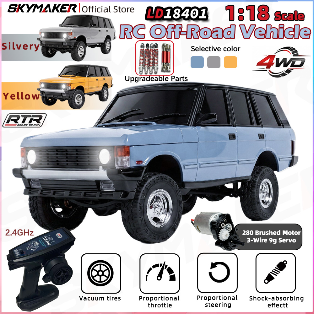 LDRC LD18401 1/18 RC Car 4WD 2 - Rc Hobby France recension och pris
