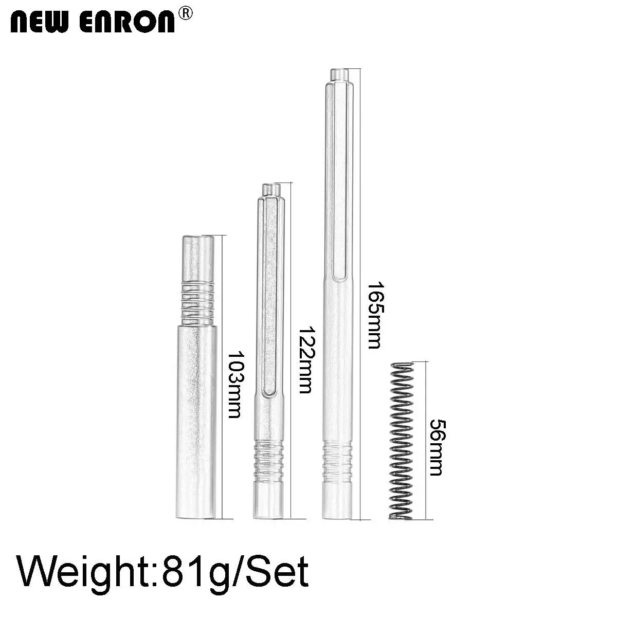 NEW ENRON Aluminium CNC Compos - Rc Hobby Center recension och pris