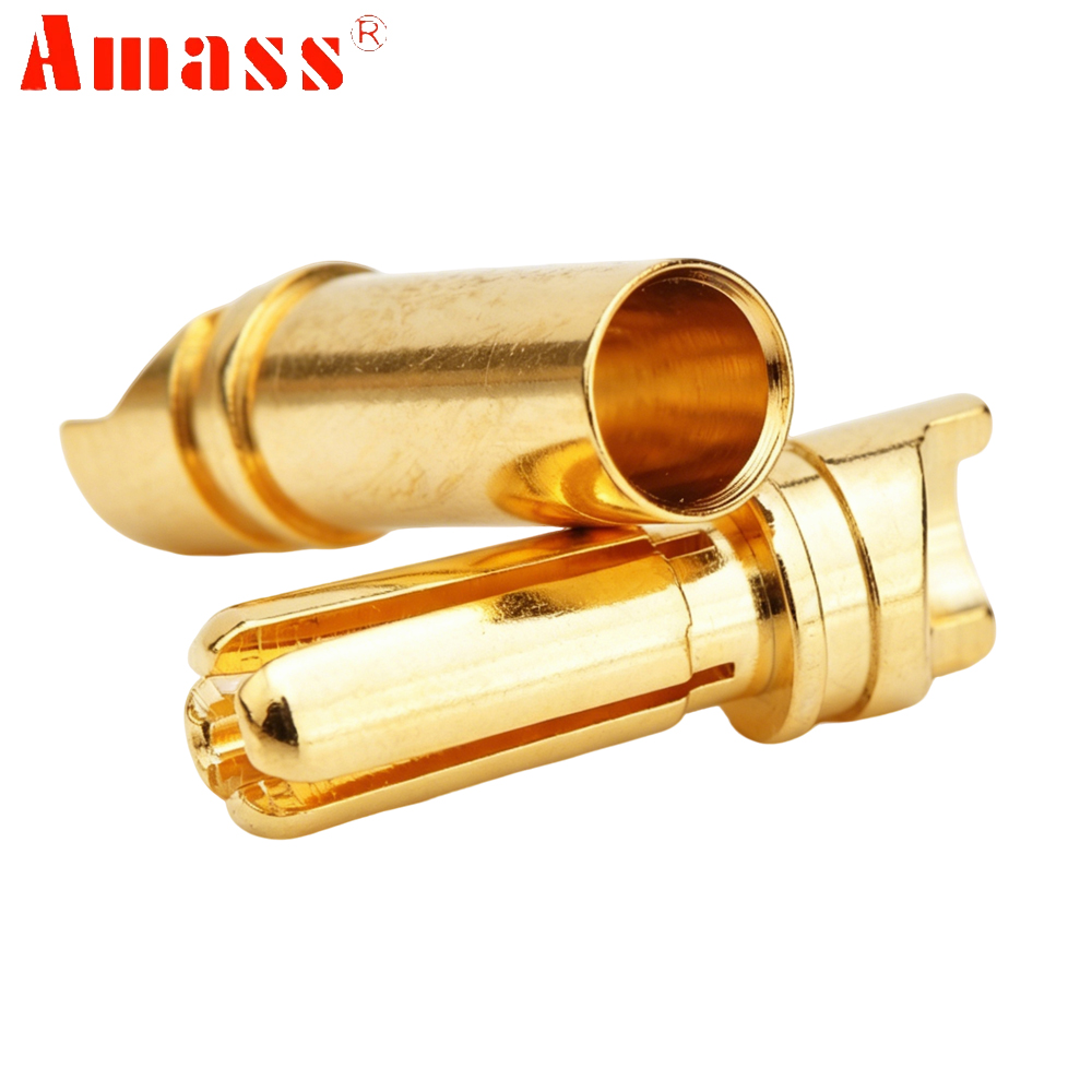 5pair/lot Amass 3.5mm 4mm Gold - Rc Hobbyking recension och pris