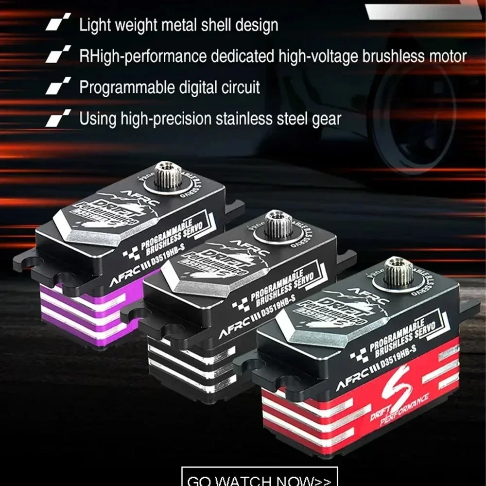 D3519HB-S Low Profile Programm - Rc Drift Car Brushless recension och pris