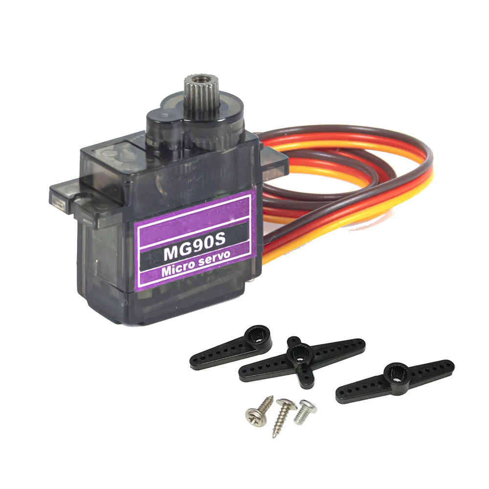 2/4/10/20/50Pcs MG90S Servo Al - Servo Metal Gear recension och pris