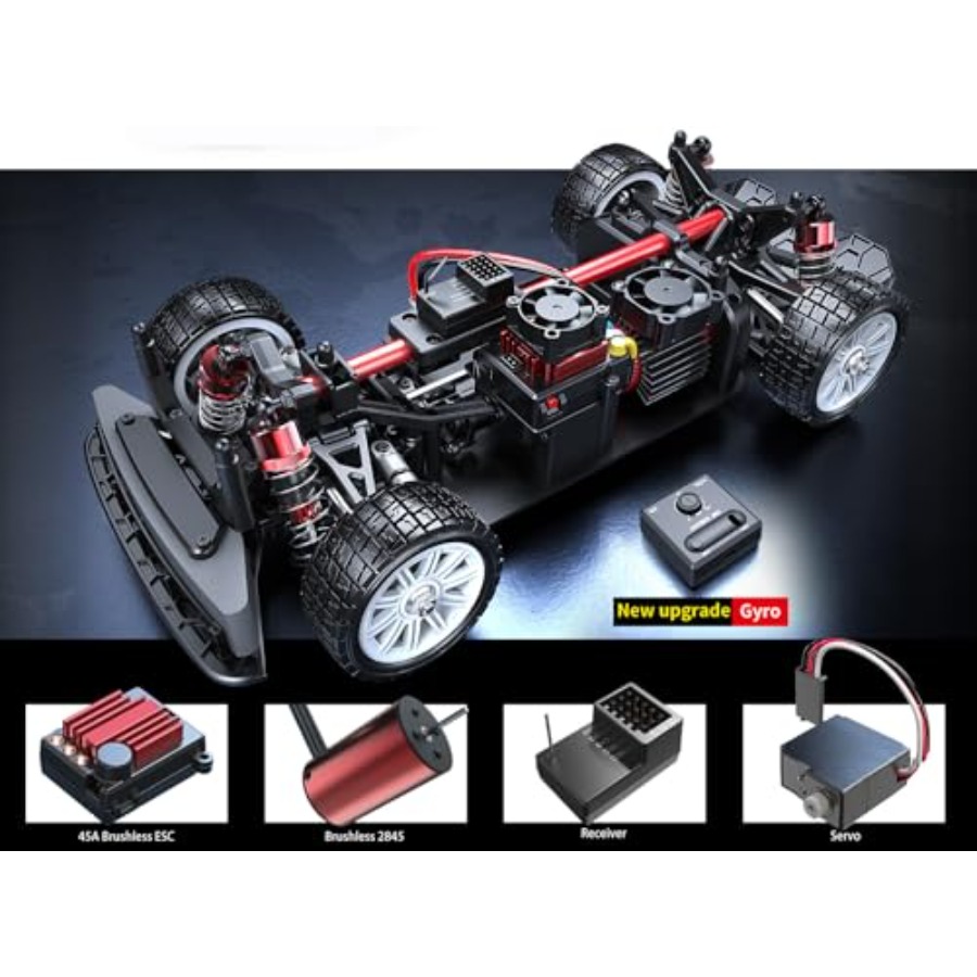 All-road RC drift car for adul - Rc Drift Car Brushless recension och pris