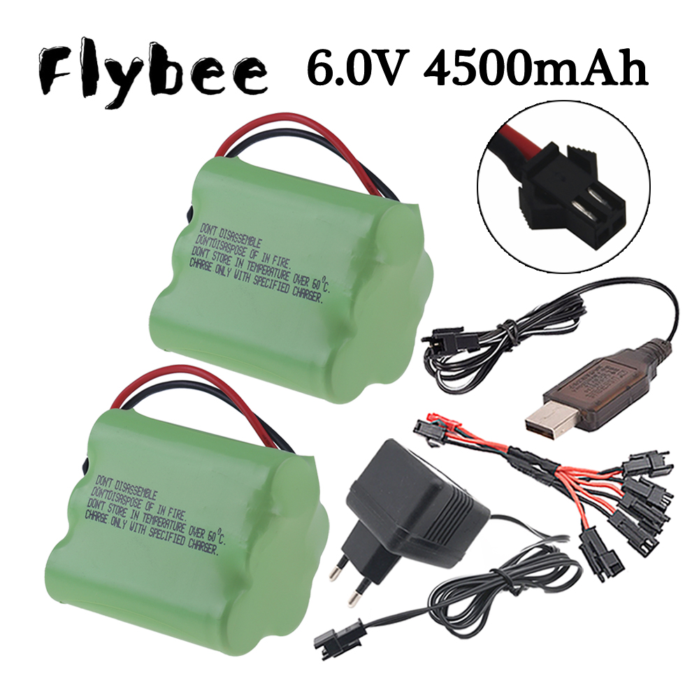 6v 4500mAh Ni-MH Battery SM Pl - Rc Hobbyking recension och pris