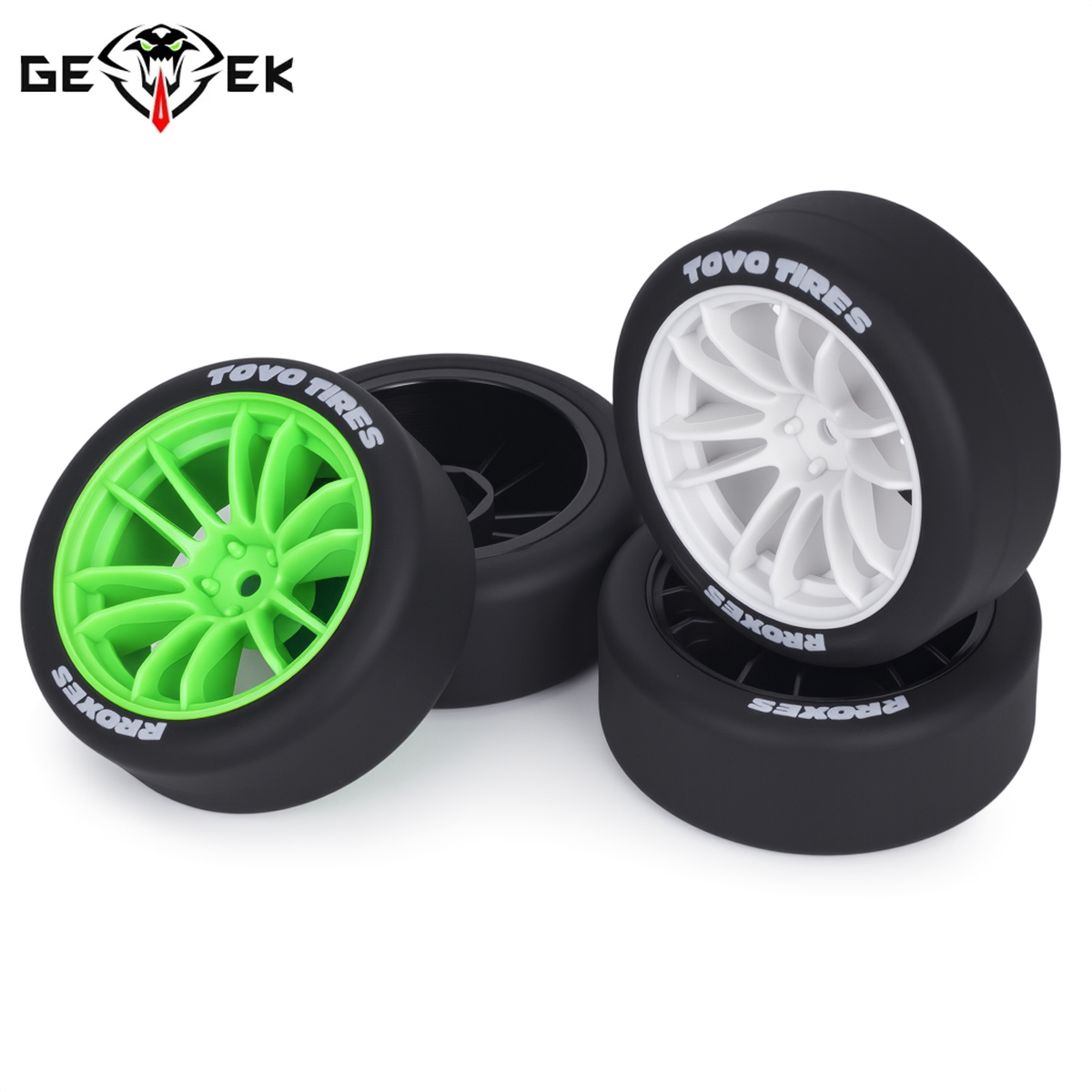 4Pcs Hard Drift Tires Wheel Ty - Rc Hobby Drift Car recension och pris