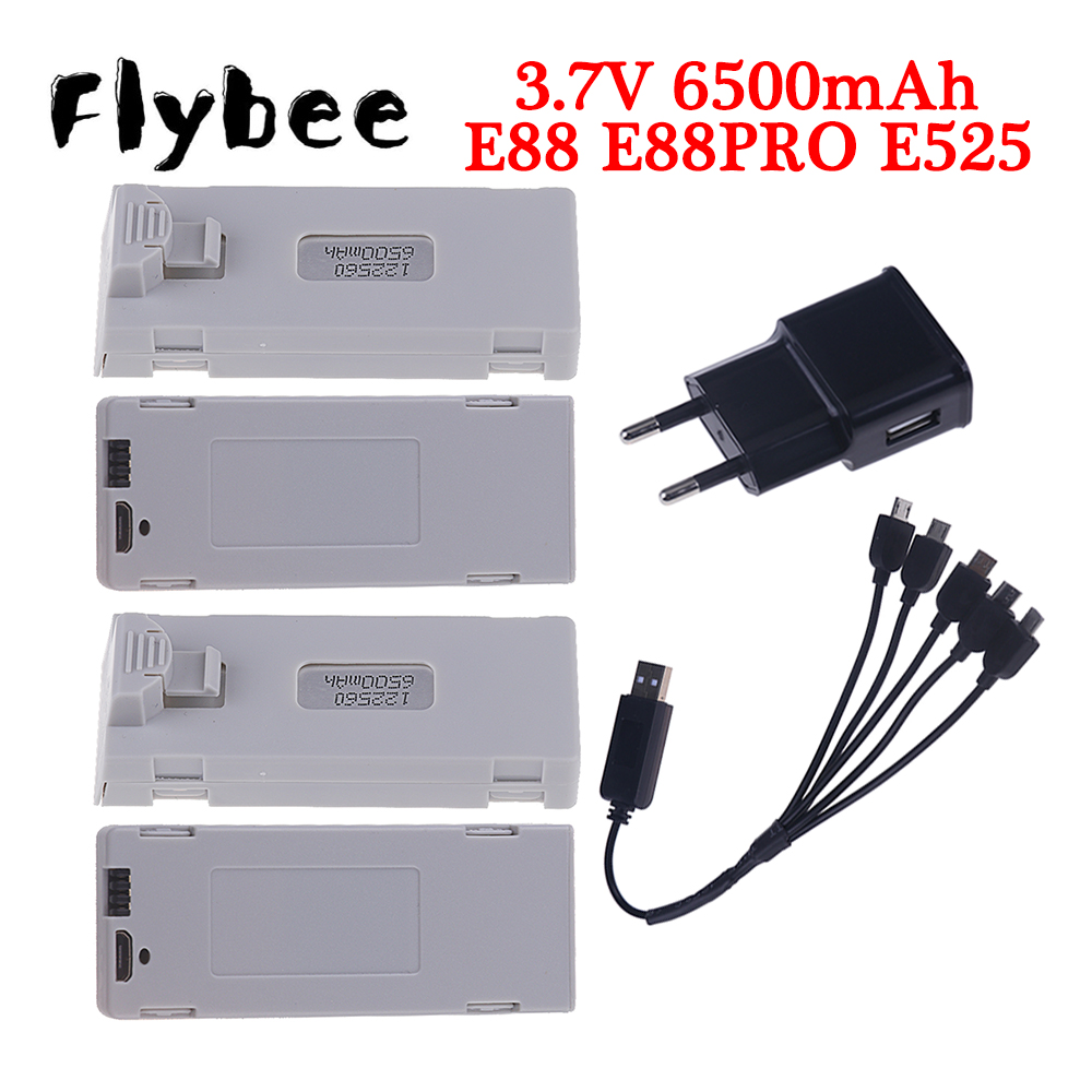 Original E88 Battery 3.7V 6500 - Hobby Rc Quadcopters recension och pris