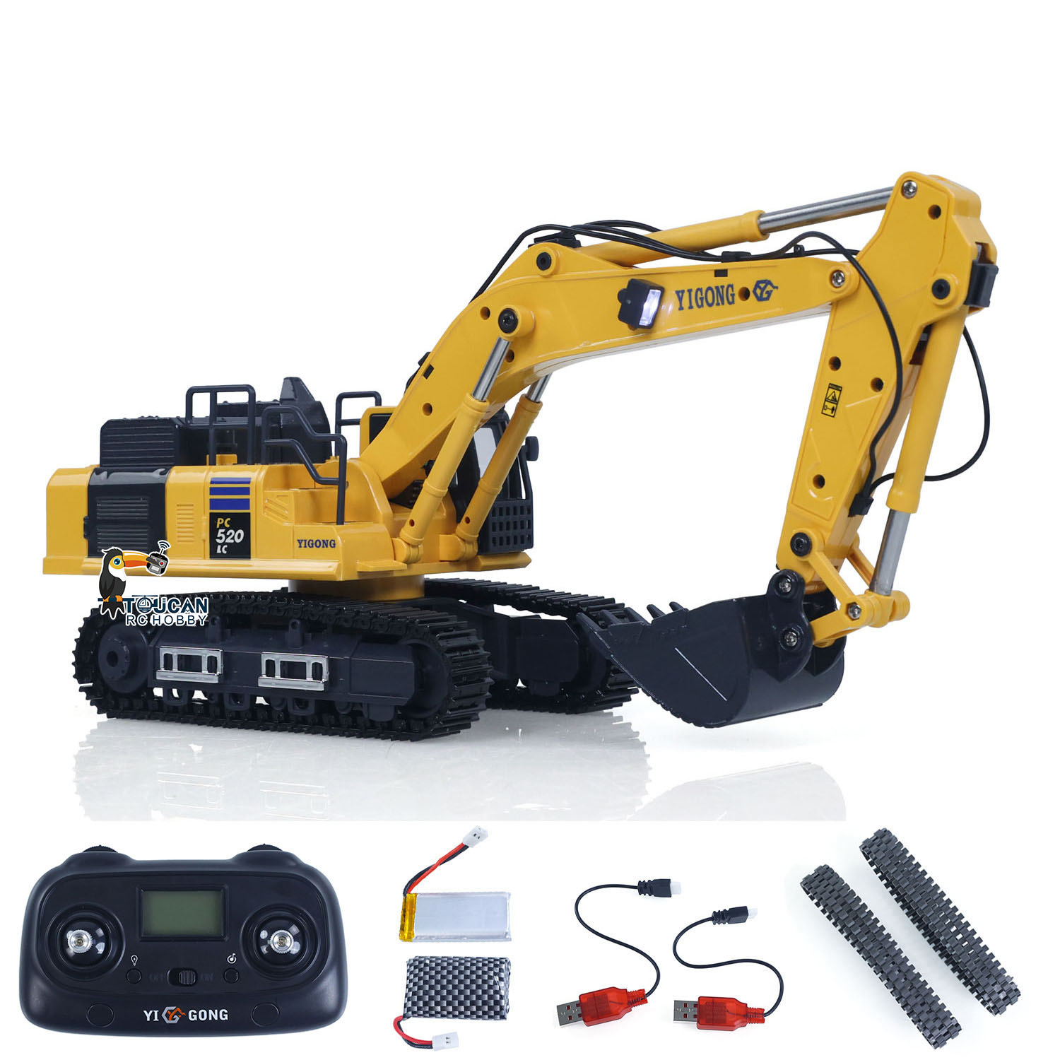 1/50 Mini RC Digger PC520 Elec - Rc Hobby Light recension och pris