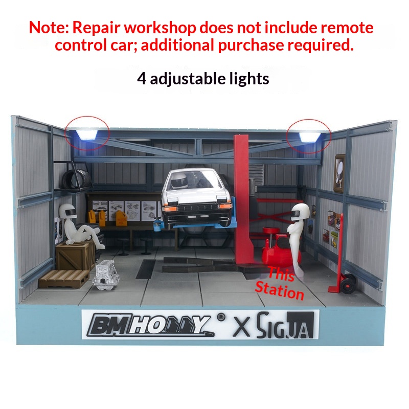 BM HOBBY 1/24 Scale RC Car Sim - Rc Hobby Garage recension och pris