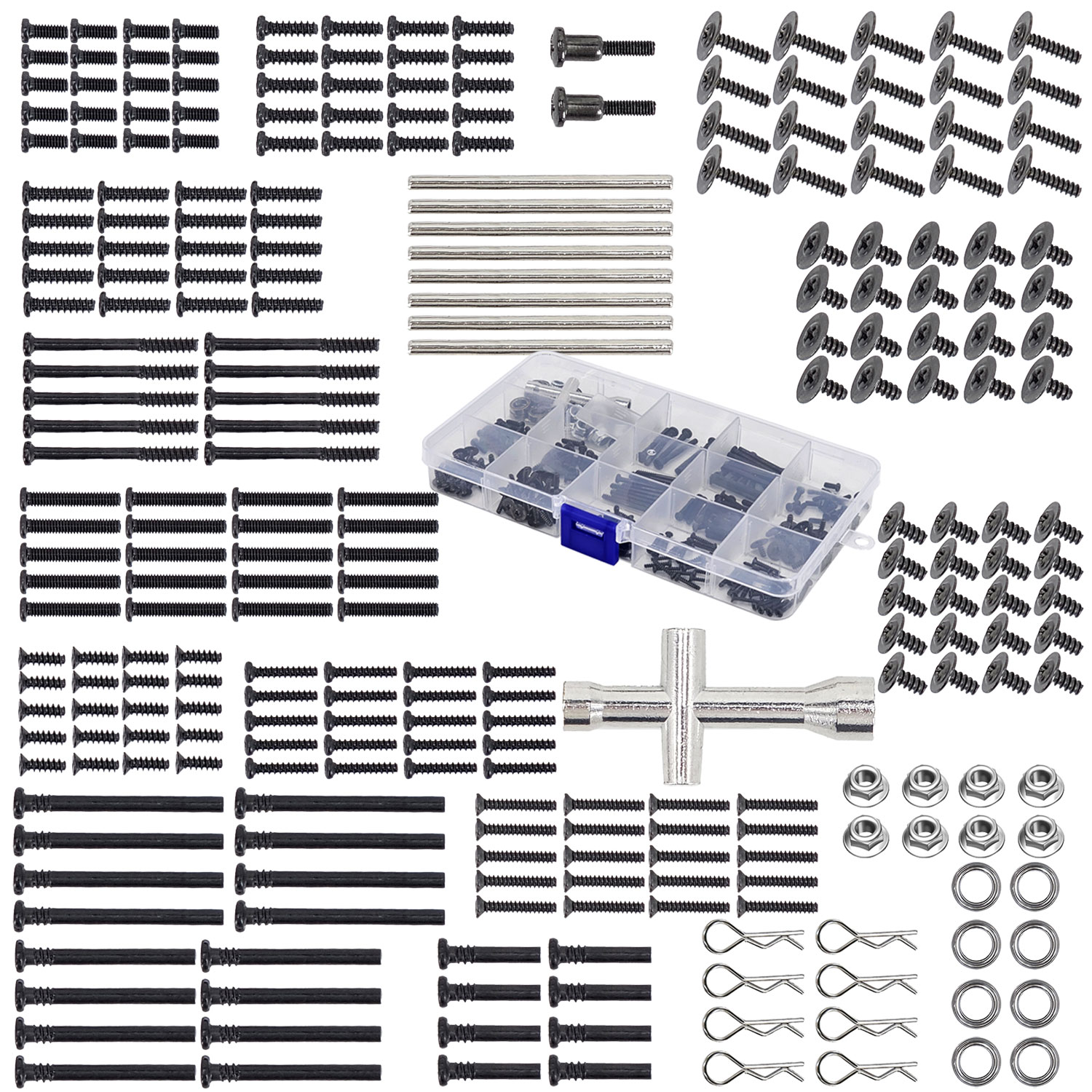 SCY 269-Piece RC Car Tool Kit  - Rc Hobby Nut recension och pris