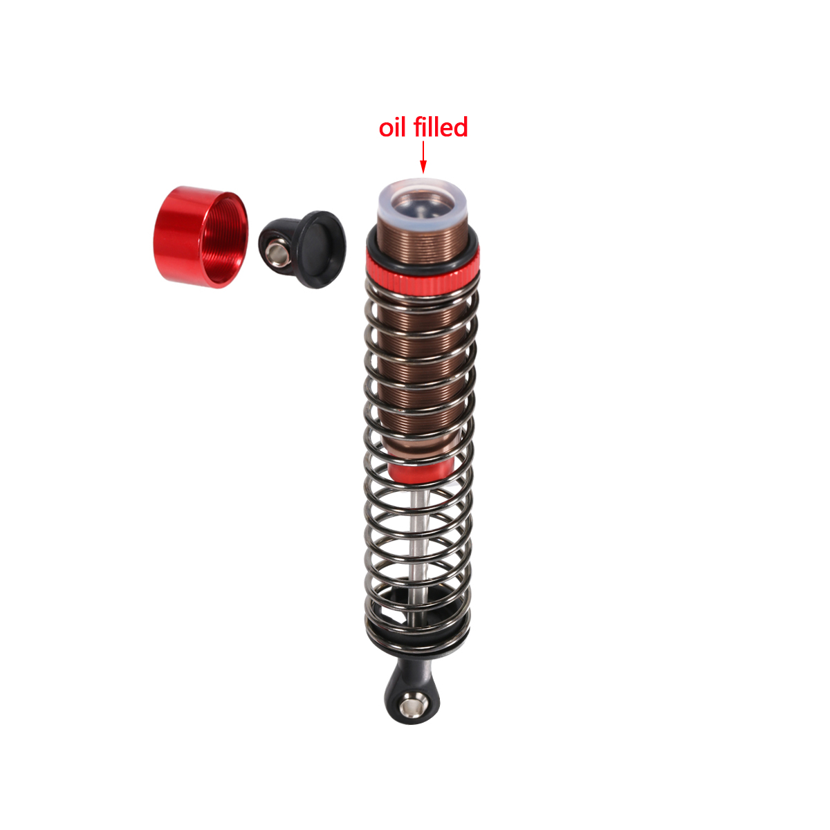 4Pcs Adjustable Oil Filled Sho - Rc Hobby Drift Car recension och pris