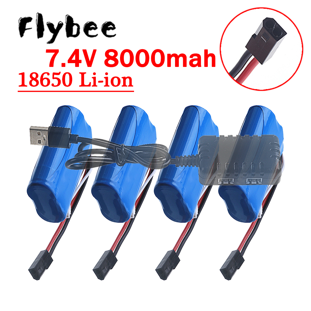 (5500 Plug) 18650 7.4V 8000Mah - Rc Hobbyking recension och pris