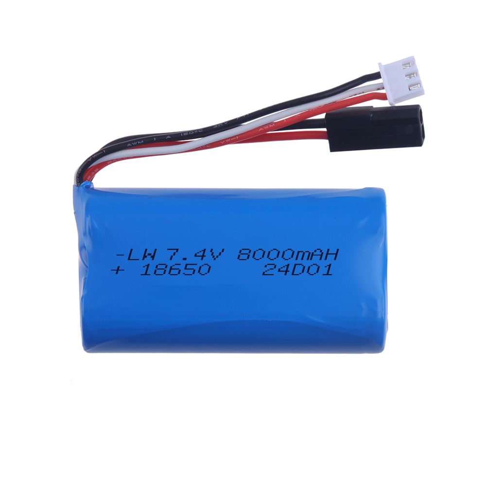 (5500 Plug) 18650 7.4V 8000Mah - Rc Hobbyking recension och pris