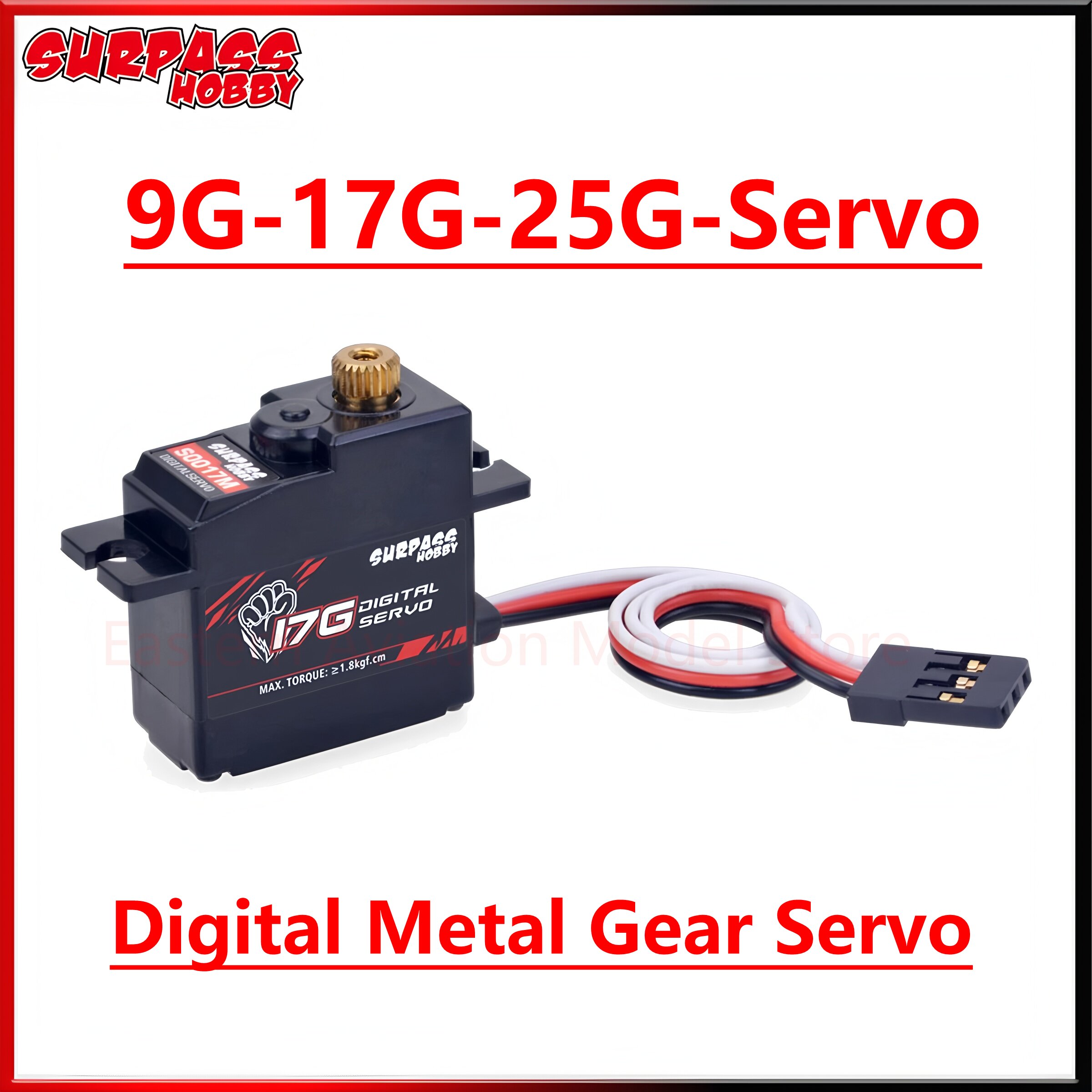 Surpass Hobby S009M 9G S0017M  - Rc Hobbyking recension och pris