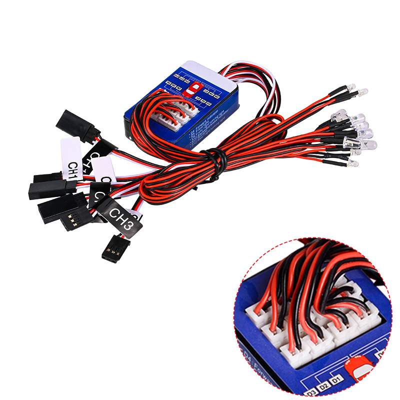 Rc 12 LED Lighting System Kit  - Rc Hobby Drift Car recension och pris