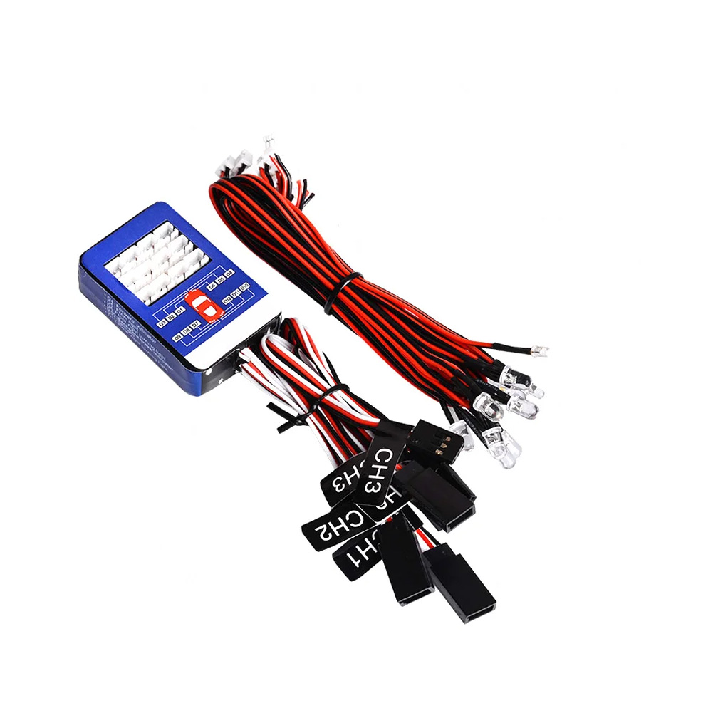 Rc 12 LED Lighting System Kit  - Rc Hobby Drift Car recension och pris