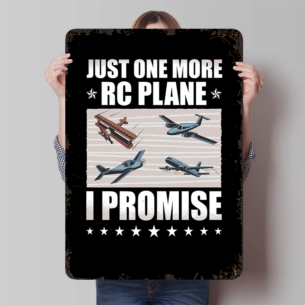 RC Plane Enthusiast Decorative - Rc Hobby Garage recension och pris