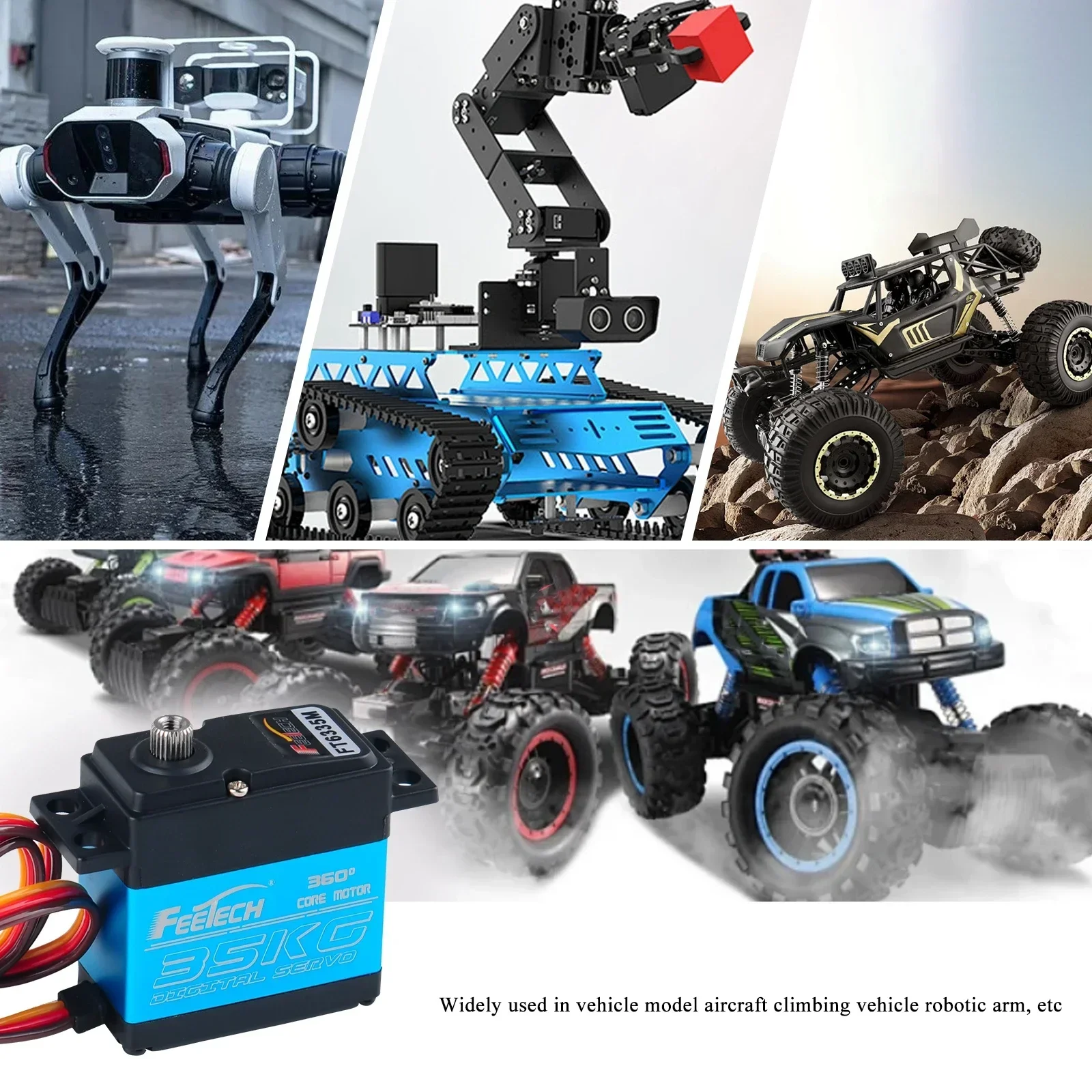 Feetech FT6335M Digital RC Ser - Servo Metal Gear recension och pris