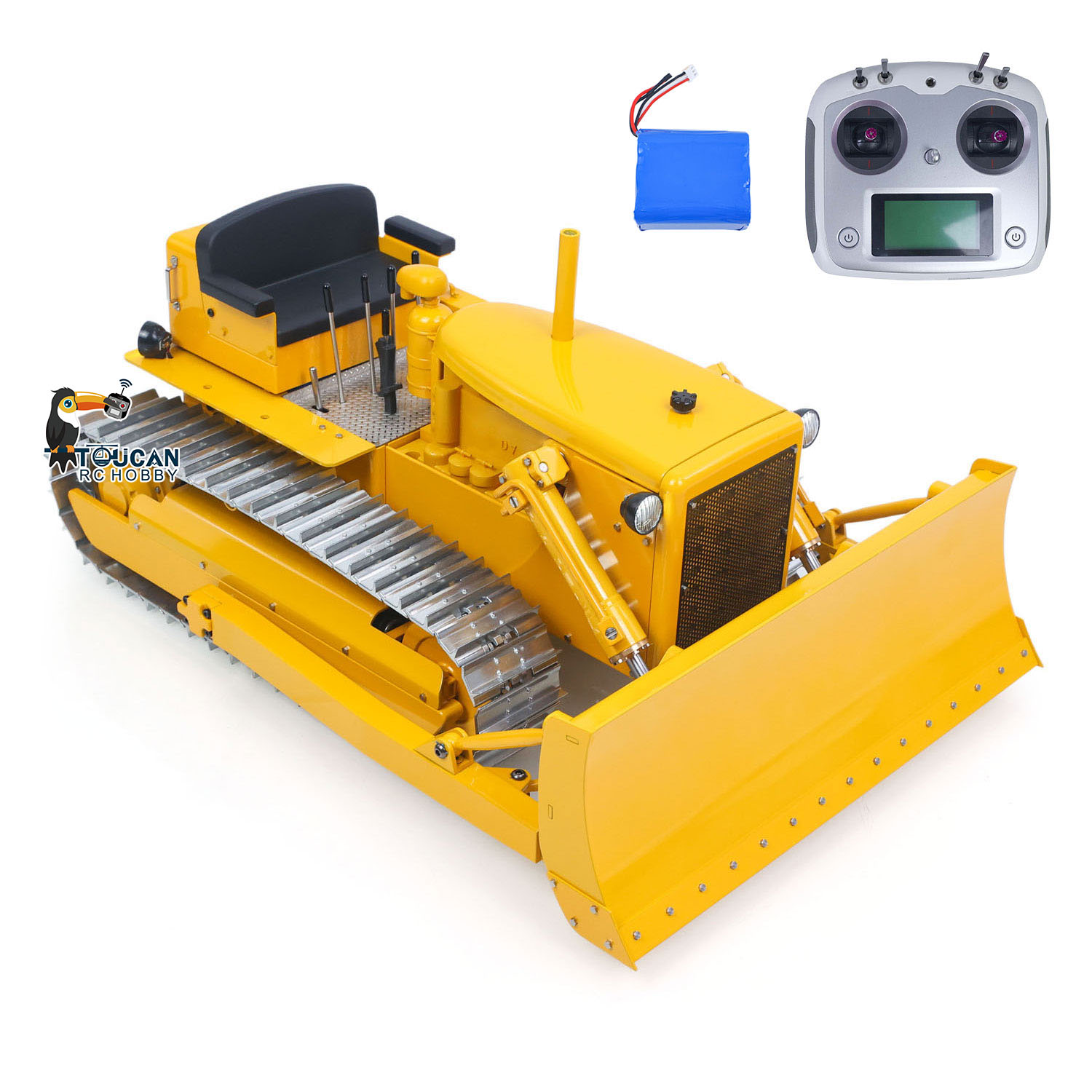 1/14 D7 Hydraulic RC Bulldozer - Rc Hobby Light recension och pris