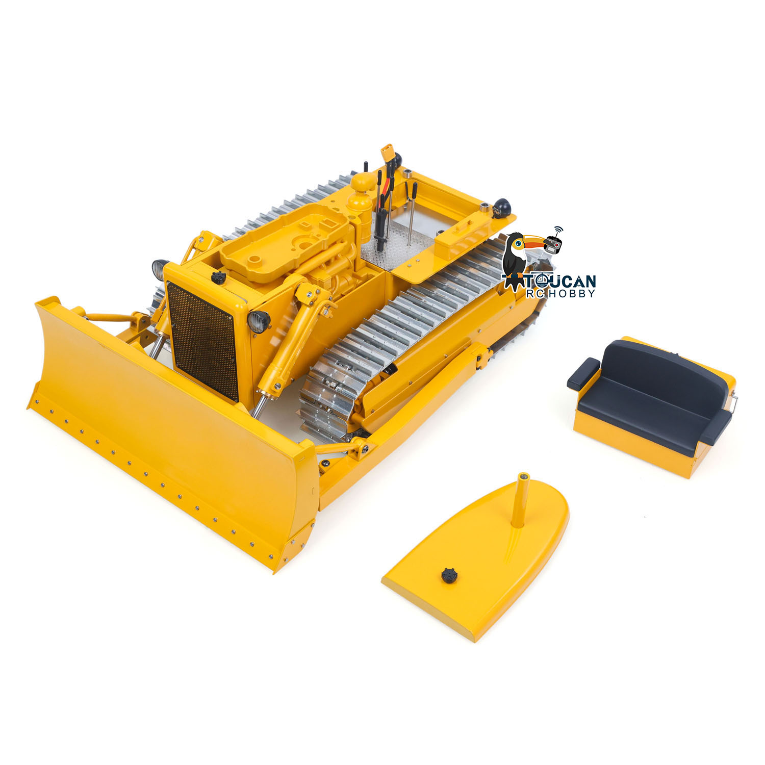 1/14 D7 Hydraulic RC Bulldozer - Rc Hobby Light recension och pris