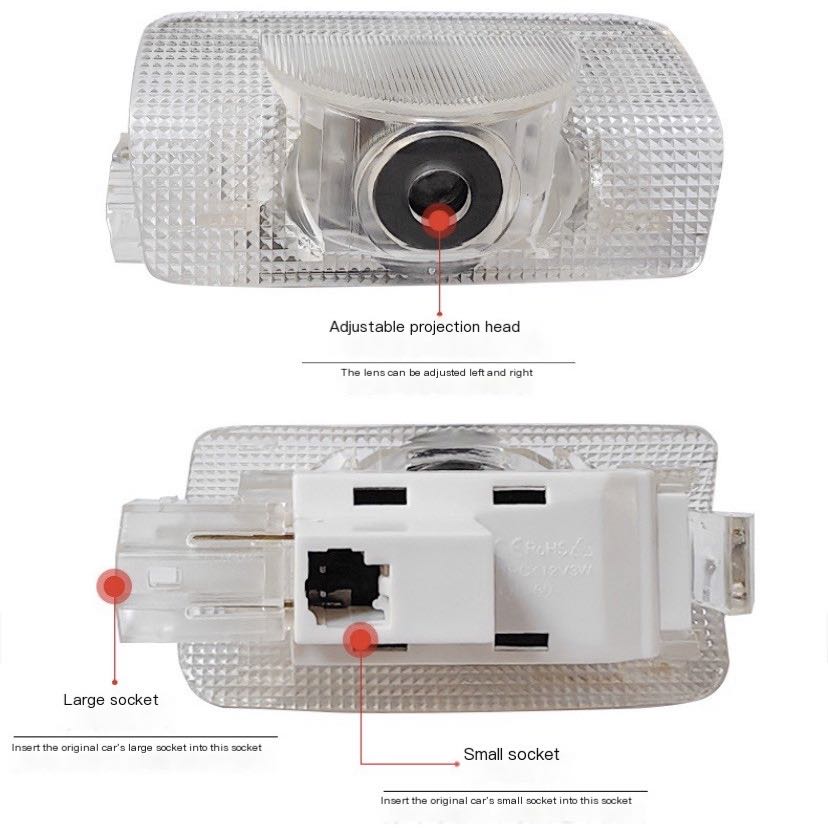 2Pcs LED Projector Lamp Car Do - Rc Hobby Lobby recension och pris