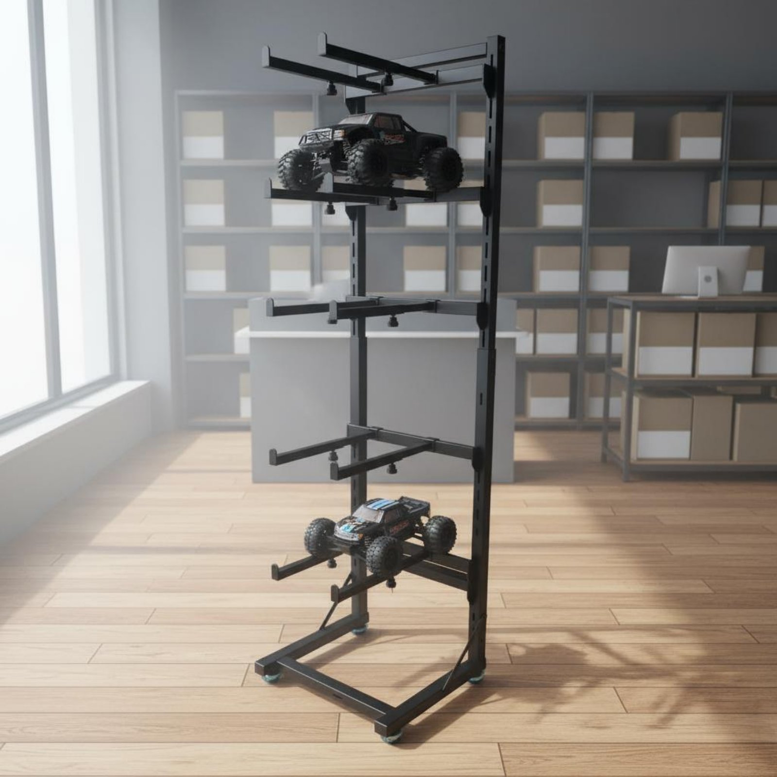 RC Car Display Rack Space Savi - Rc Hobby Garage recension och pris