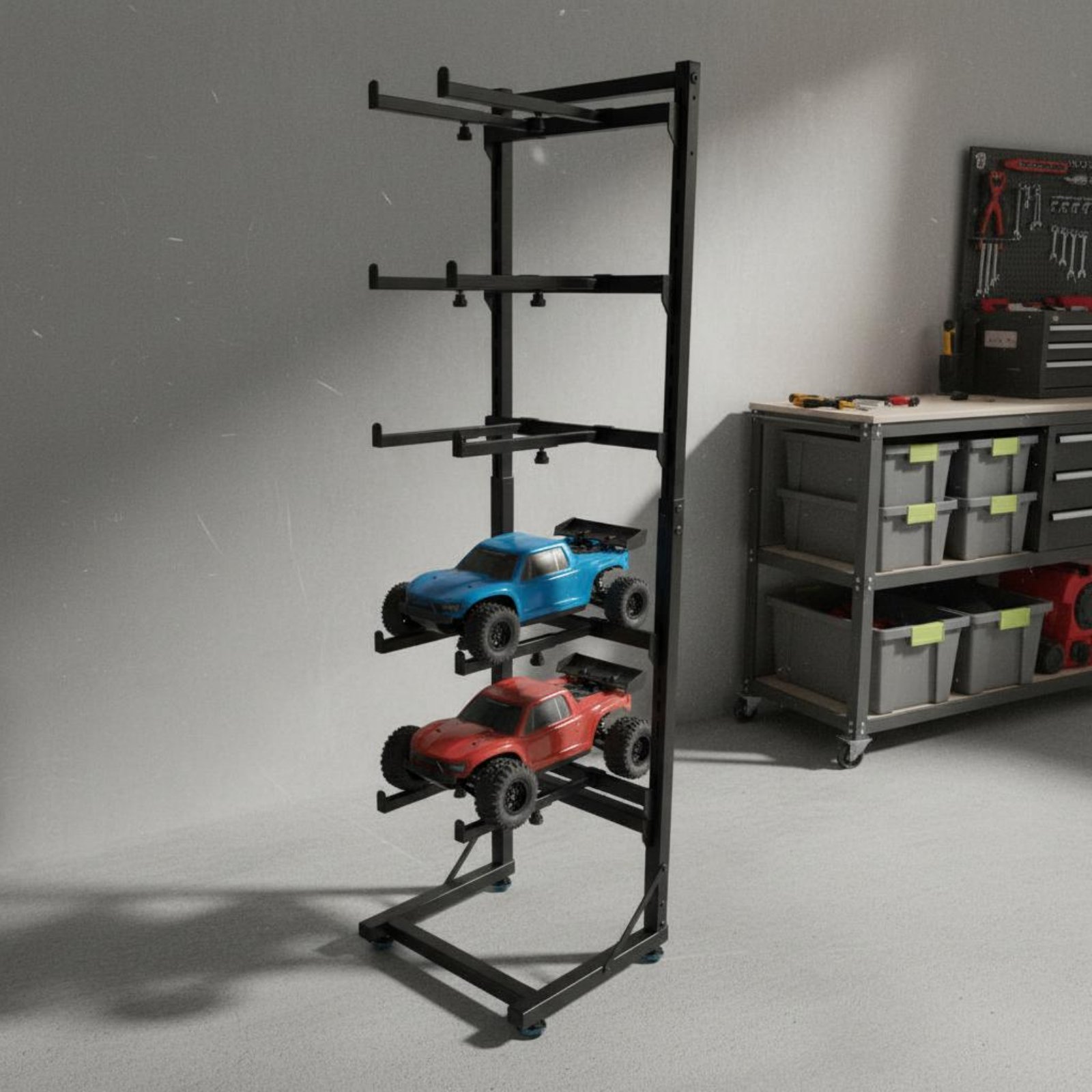 RC Car Display Rack Space Savi - Rc Hobby Garage recension och pris
