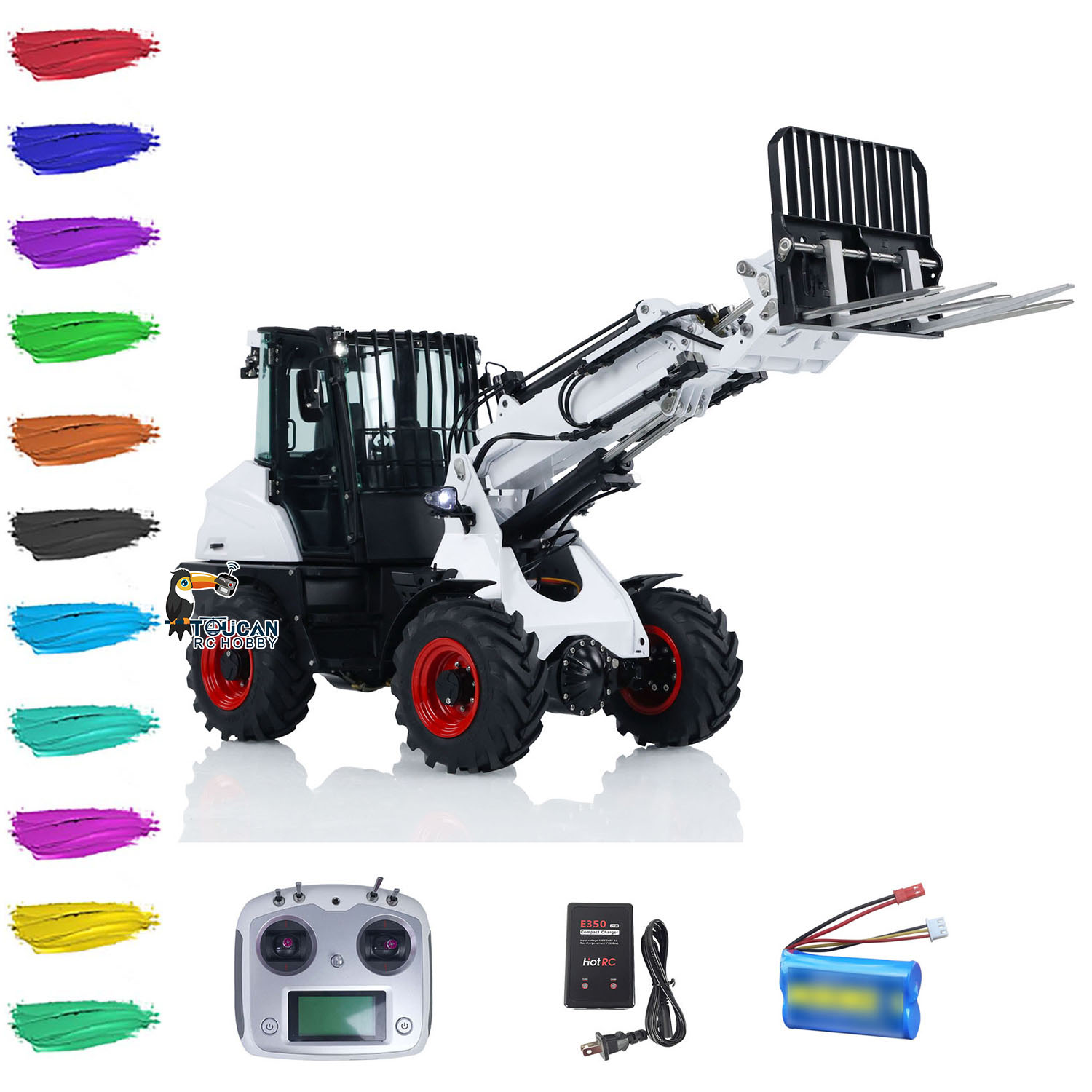 RTR LESU AT1050 RC Loader 1/14 - Rc Hobby Light recension och pris