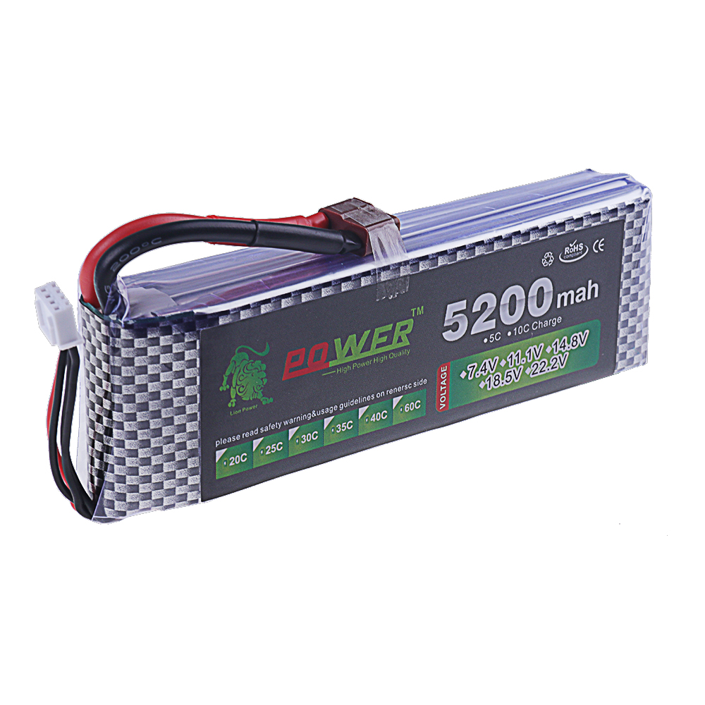 3S Lipo Battery 11.1V 5200mah  - Hobby Rc Quadcopters recension och pris