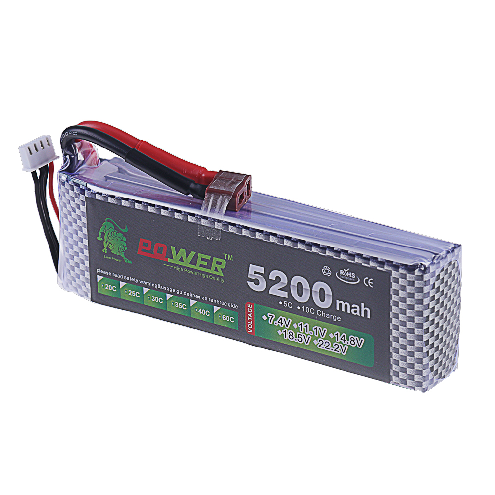 3S Lipo Battery 11.1V 5200mah  - Hobby Rc Quadcopters recension och pris