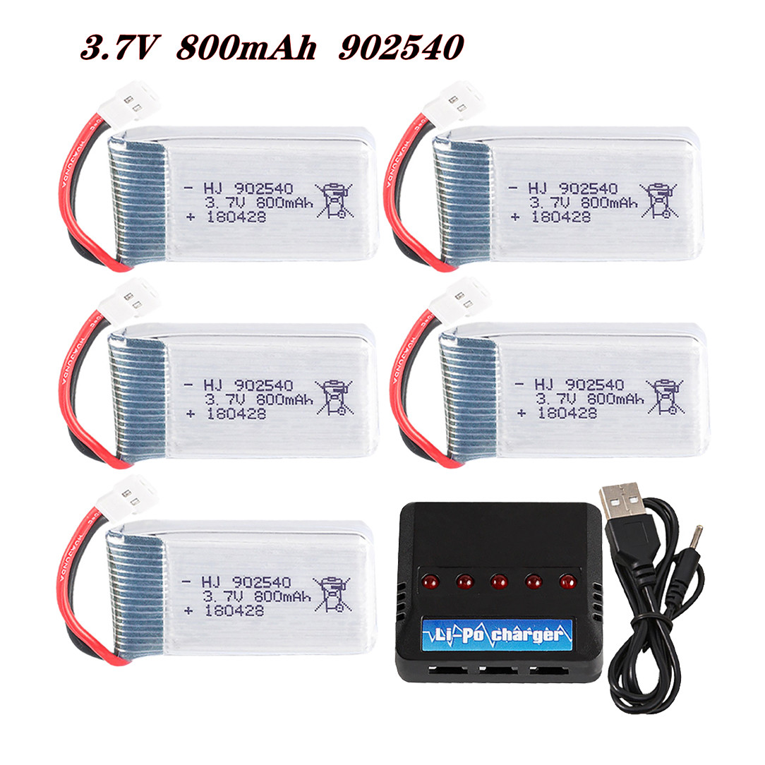 3.7V 800mAh 902540 25C Lipo Ba - Hobby Rc Quadcopters recension och pris