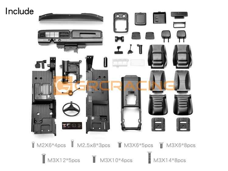 RC Car Full Interior Body Shel - Rc Hobby Center recension och pris